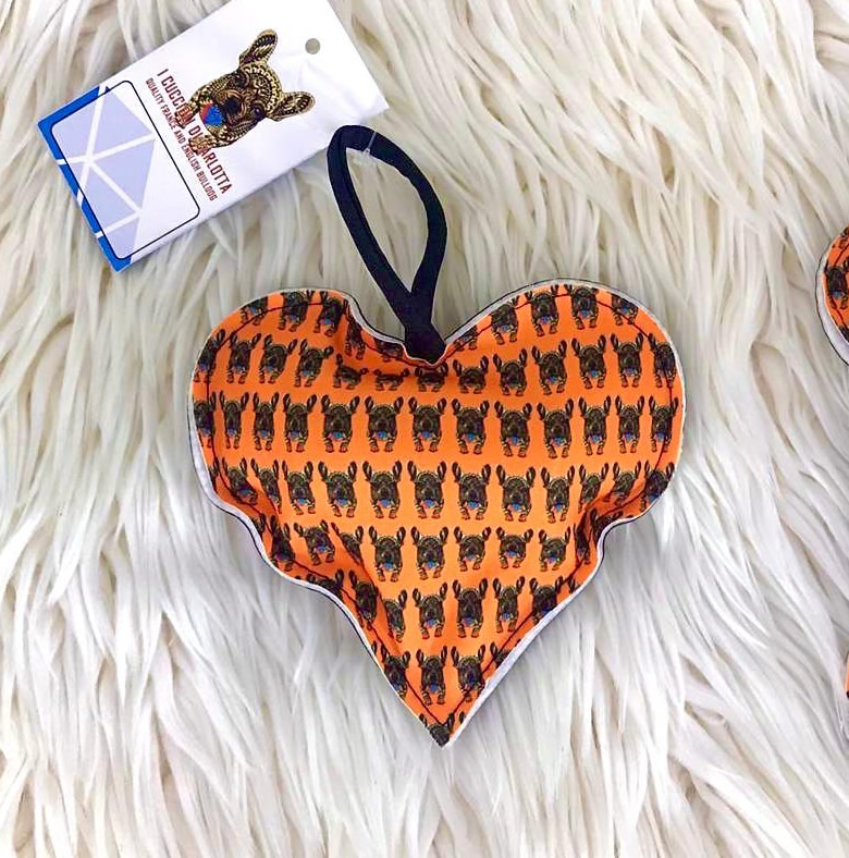 I Cuccioli di Carlotta Minibag - Heart nero Fantasia arancio